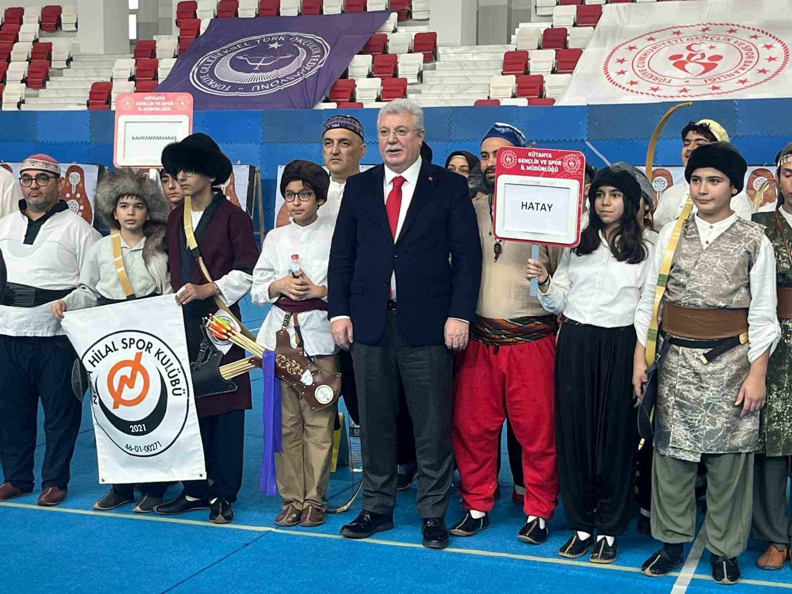 Kütahya’da Minik ve Yıldız Okçular Türkiye Şampiyonası heyecanı
