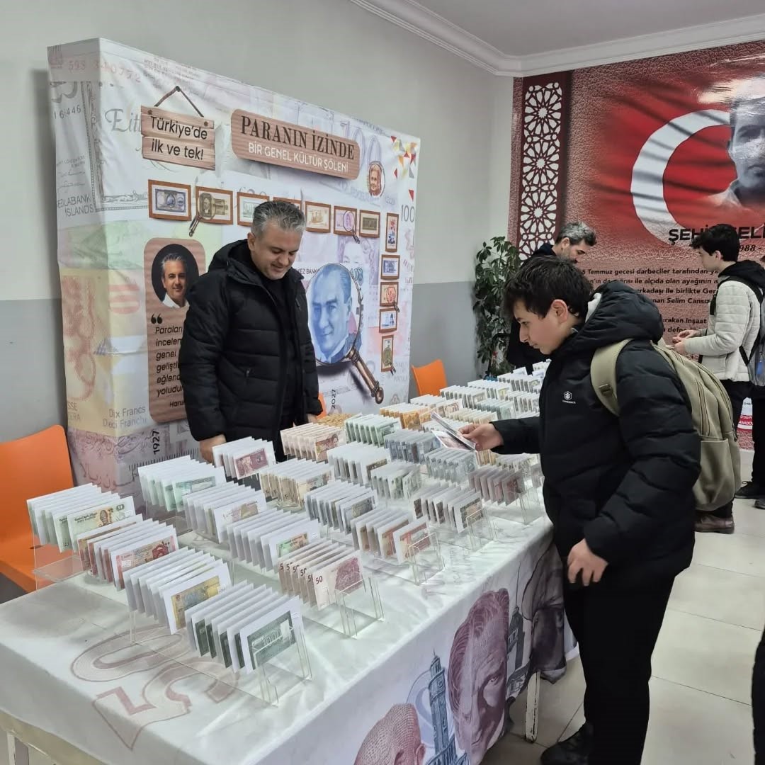 Kütahya’da öğrenciler para tarihine yakından tanıklık etti
