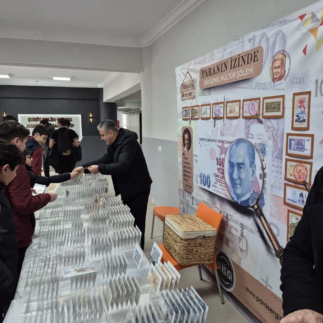 Kütahya’da öğrenciler para tarihine yakından tanıklık etti
