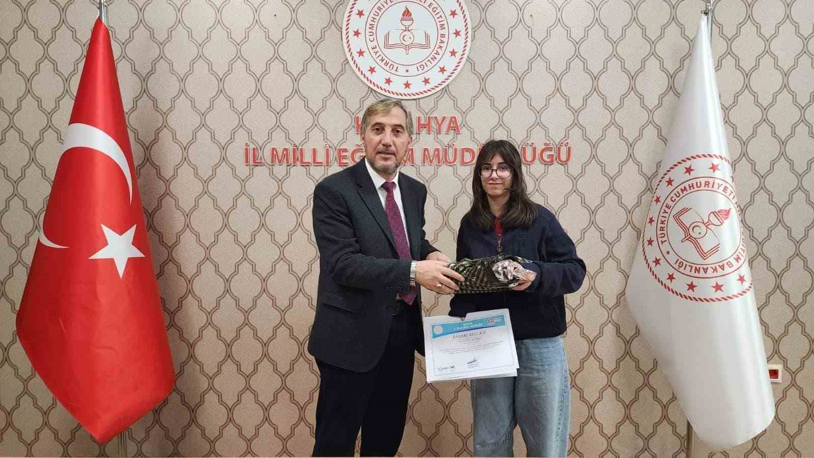 Kütahya’da "Okulda Nezaket Hareketi" Resim Yarışması Ödül Töreni düzenlendi
