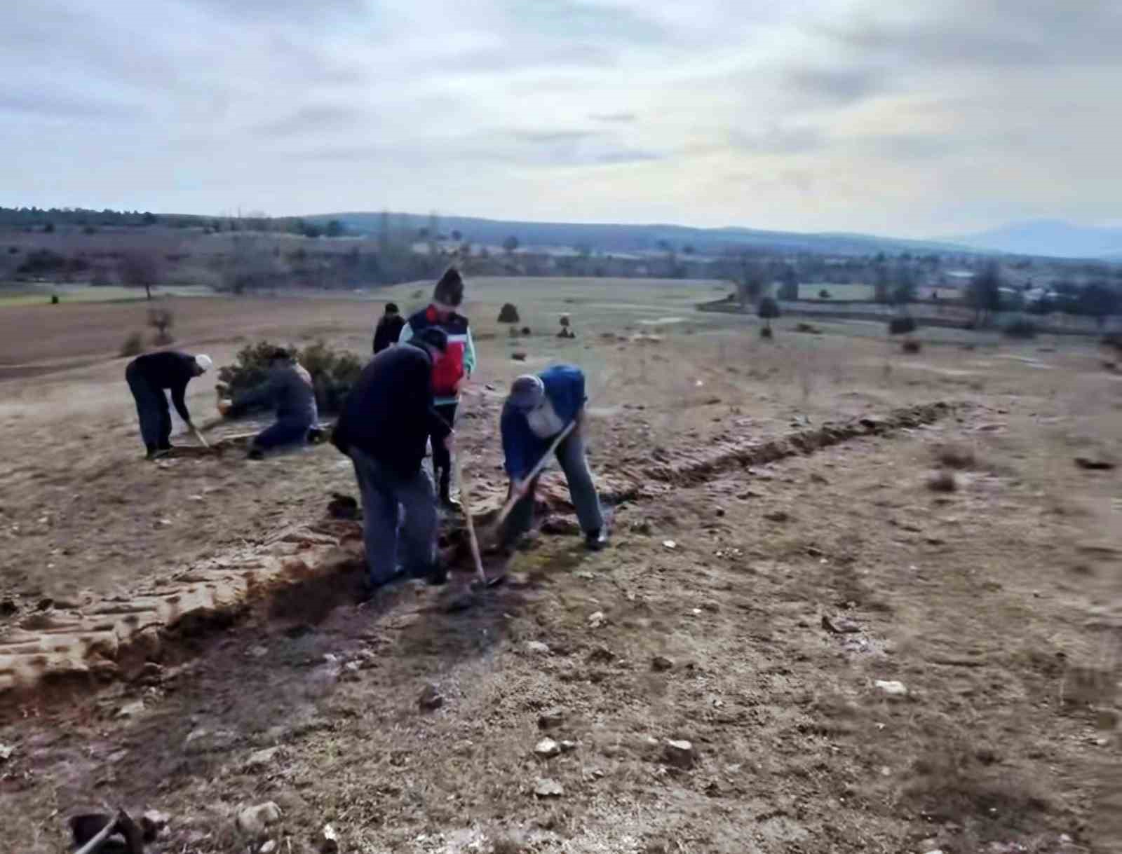 Kütahya’da ’Tuz Çalısı Projesi’ hayata geçirildi
