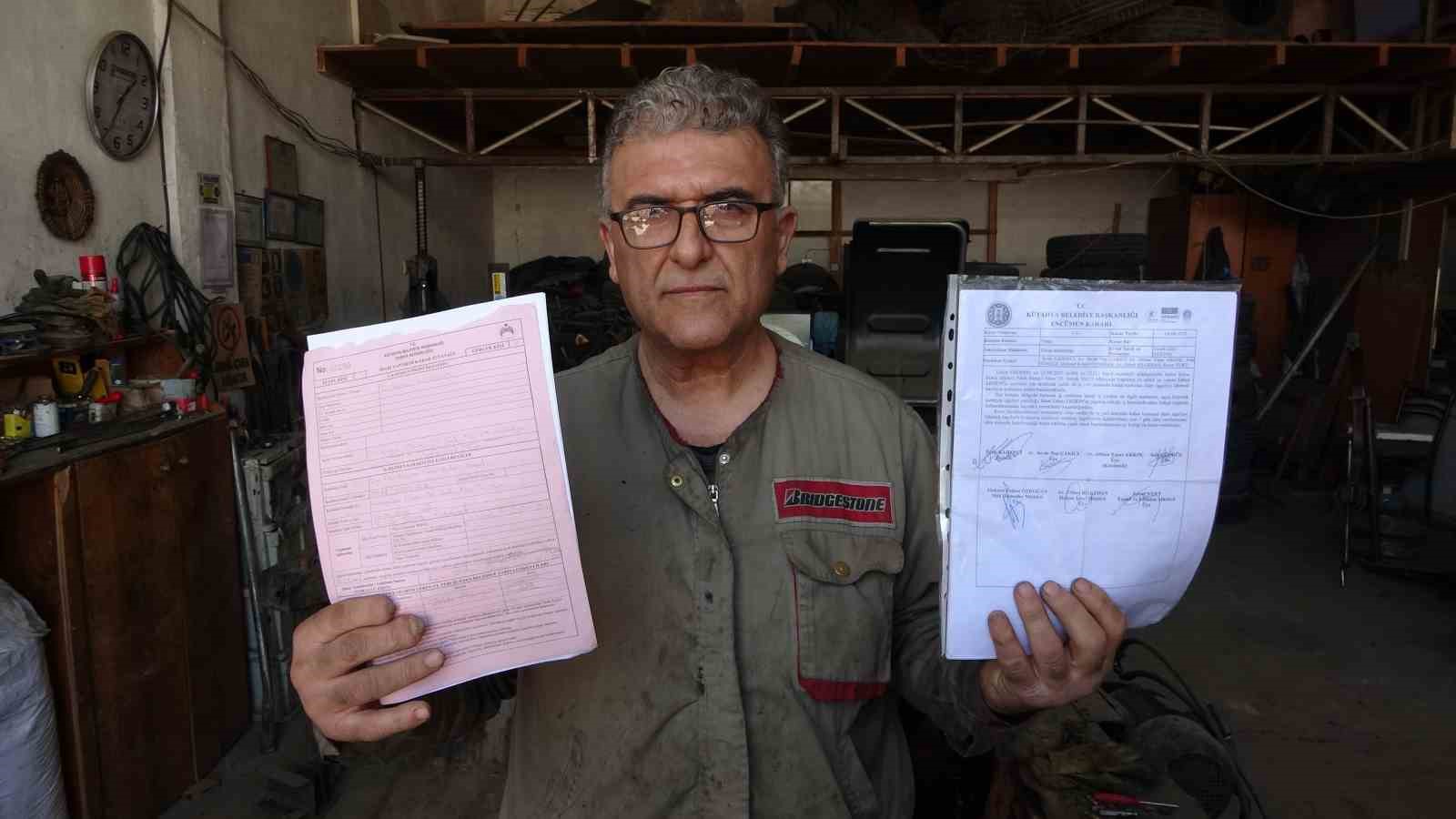 Kütahya’da zabıta ile esnaf arasında tartışma
