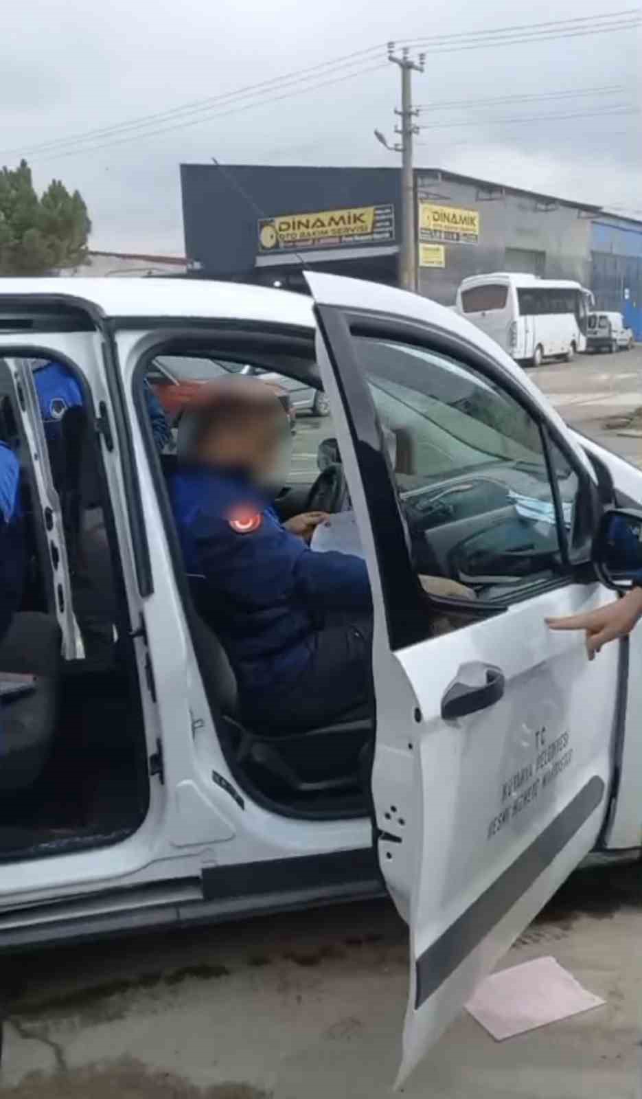 Kütahya’da zabıta ile esnaf arasında tartışma
