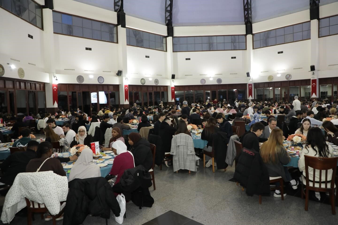 Kütahya’daki uluslararası öğrenciler iftarda buluştu
