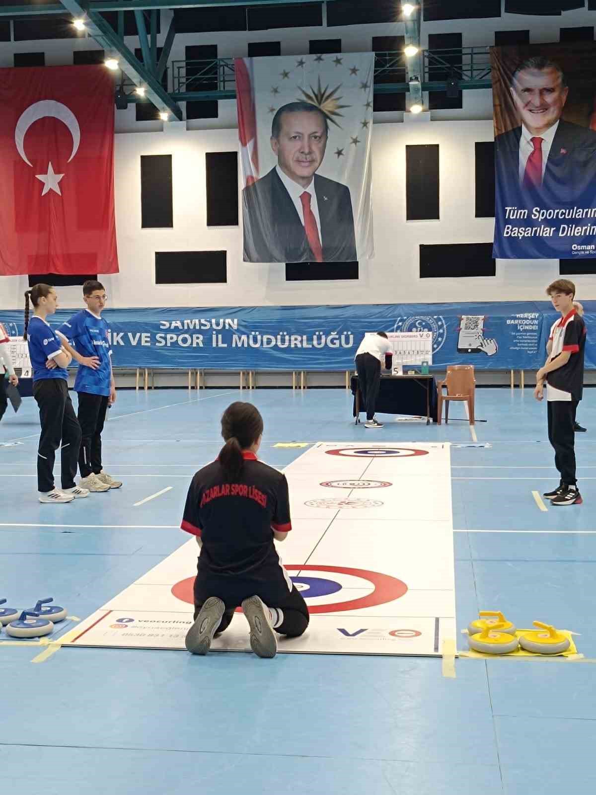 Kütahya’nın gururu pazarlar Spor Lisesi Floor curling’de Türkiye dördüncüsü oldu
