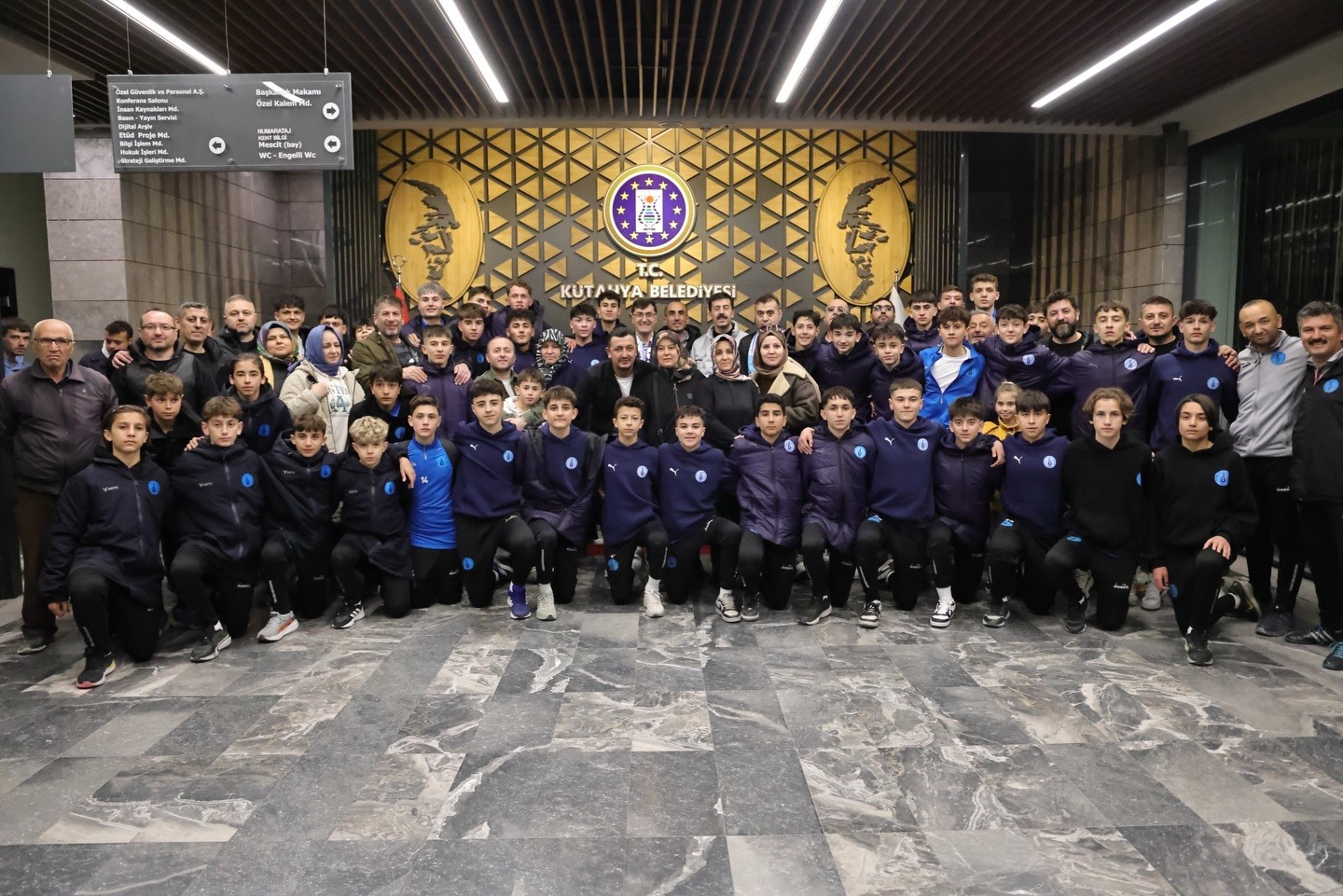 Kütahyaspor U-15 takımı namağlup şampiyon oldu
