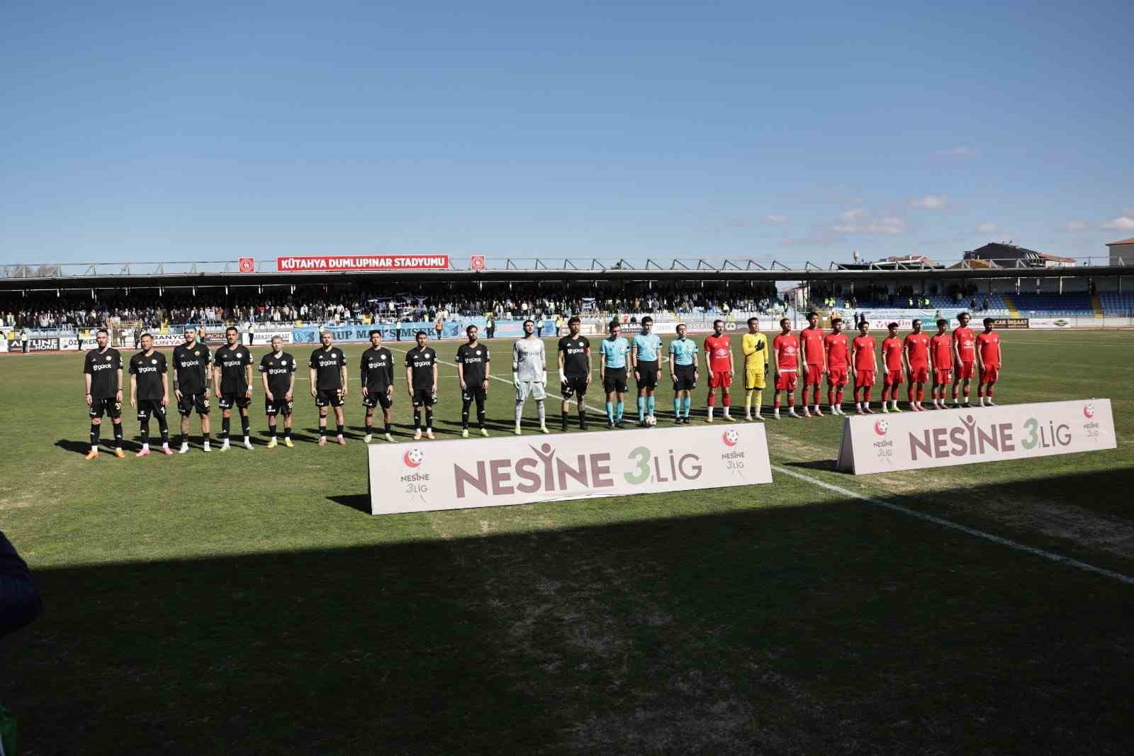 Kütahyaspor’dan Nazillispor’a gol yağmuru: 8-0
