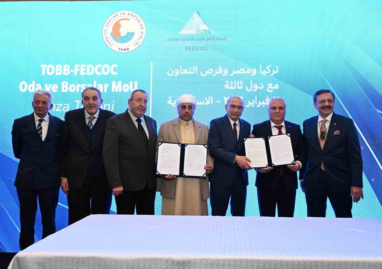 KUTO Yönetim Kurulu Başkanı Akdoğan, Mısır’daki İş Birliği Forumu’na katıldı
