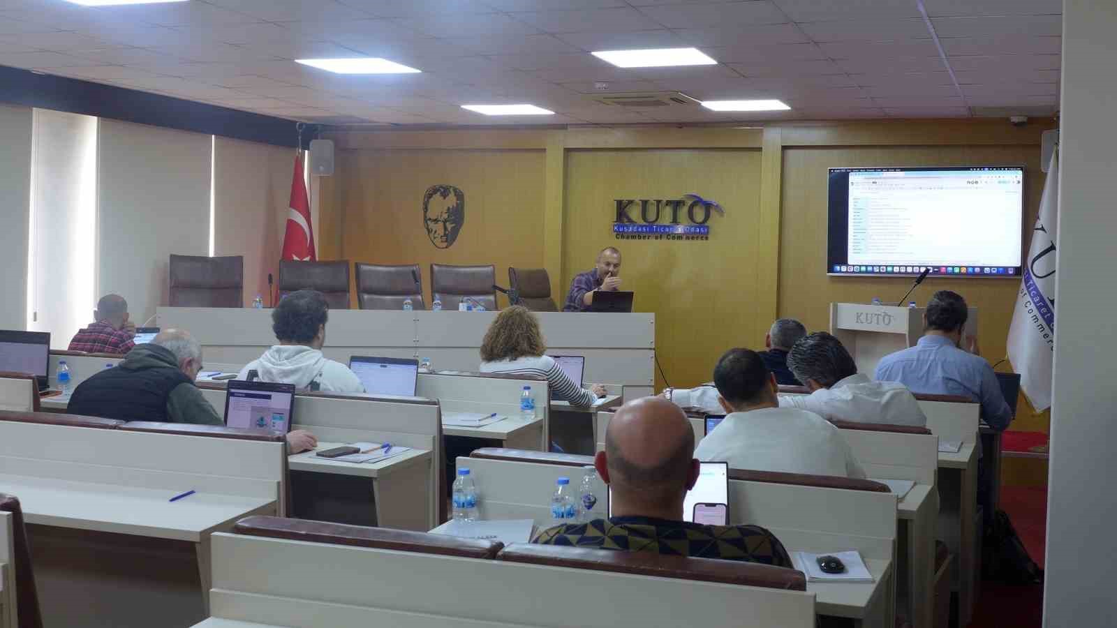 KUTO’da "Yapay Zeka ile Dijital Pazarlama" konulu eğitim gerçekleştirildi
