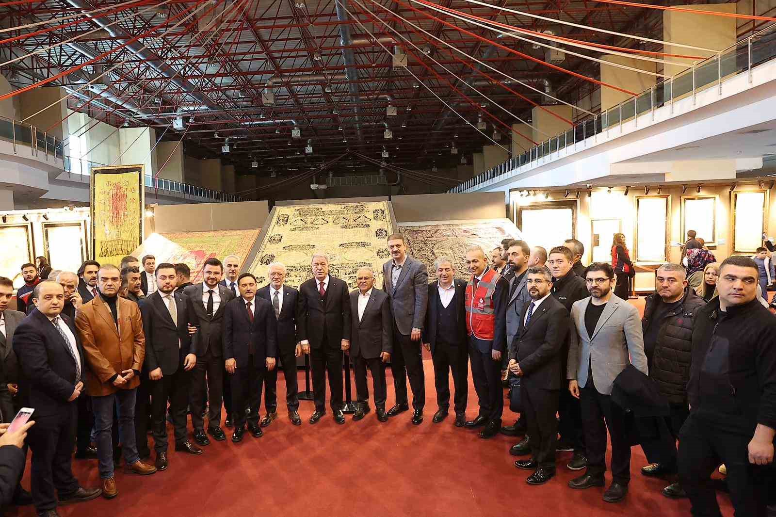 Kutsal Emanetler ve Vakıf Eserleri Sergisi açıldı
