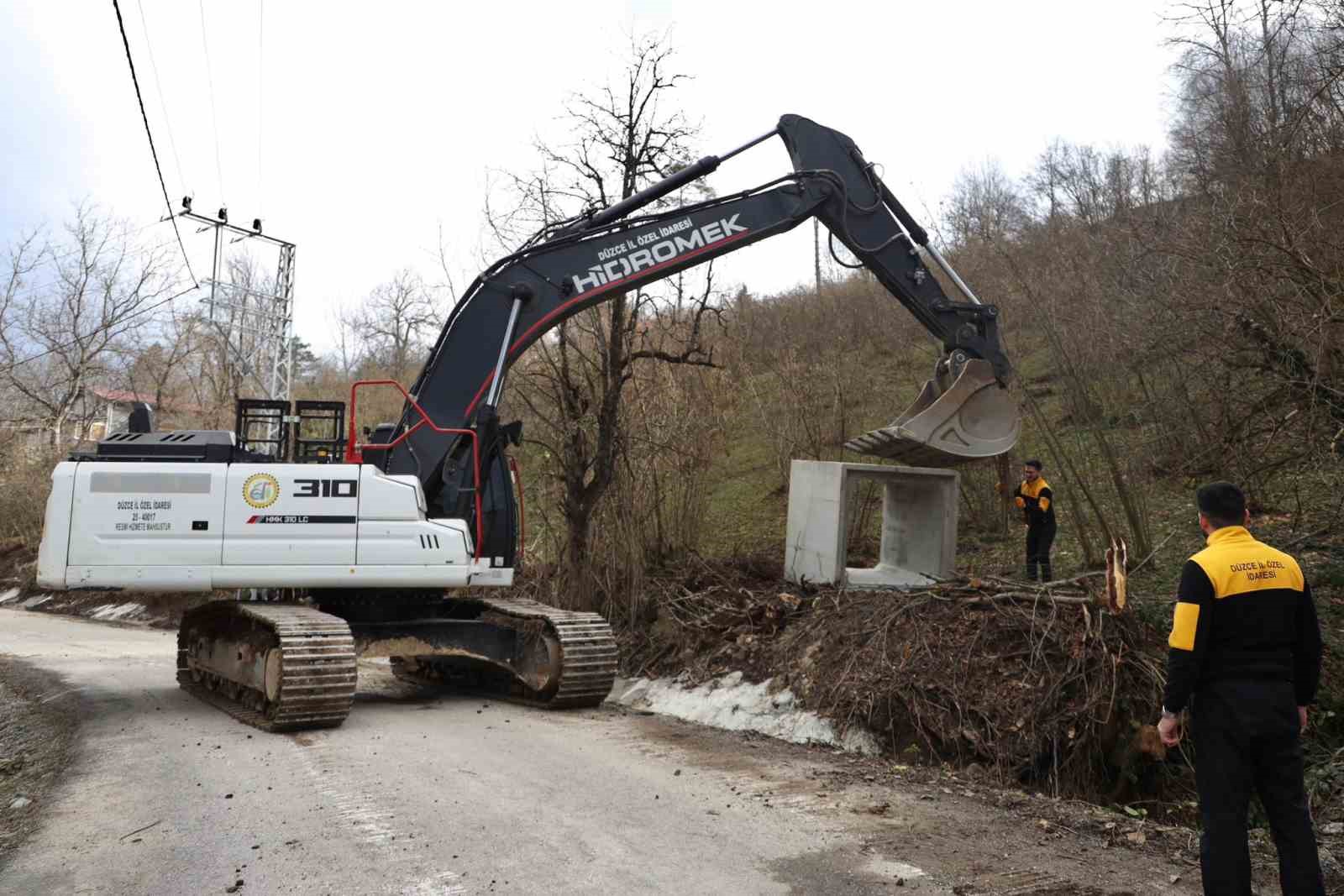 Kutu menfez çalışmaları tamamlandı

