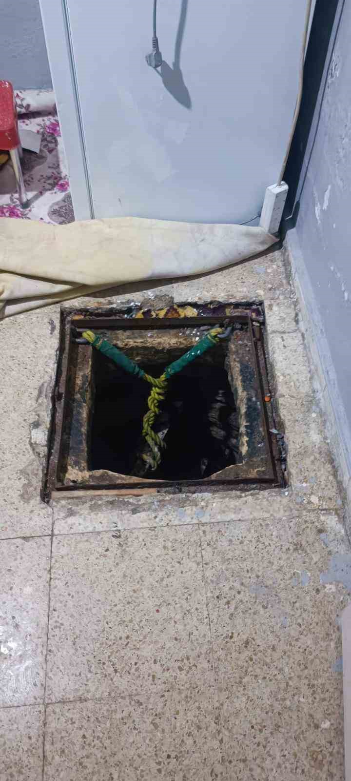 Kuyuya saklanan uyuşturucu hükümlüsü tutuklandı
