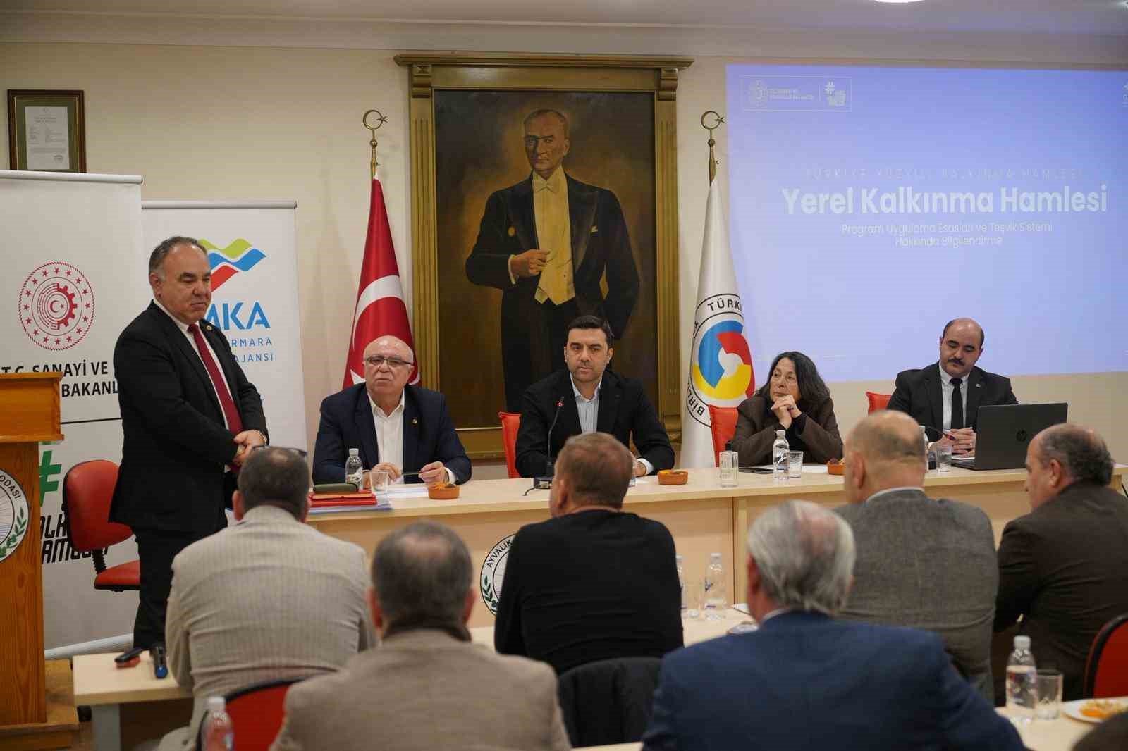 Kuzey Ege zeytinyağı lisanslı depoculuk projesinde ilk adım atıldı
Kuzey Ege zeytinyağı lisanslı depoculuk projesinde ilk adım atıldı