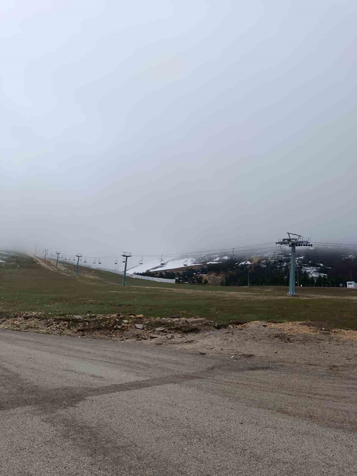 Ladik Akdağ’da nisan karı sürprizi
