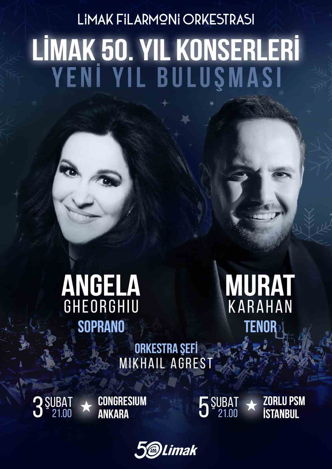 Limak 50. Yıl Konserleri şubat ayında başlıyor
