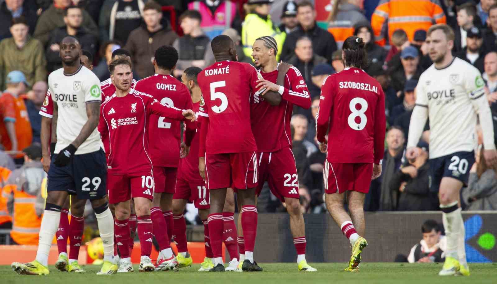 Liverpool, galibiyet serisini sürdürdü
Liverpool, galibiyet serisini sürdürdü