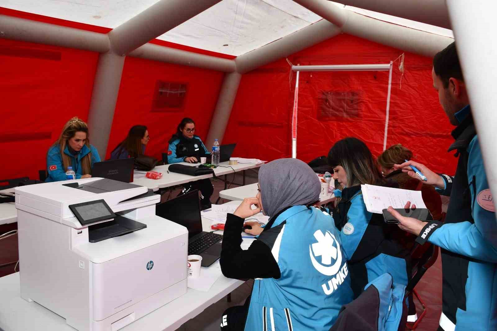 Lüleburgaz’da sel tatbikatı yapıldı
