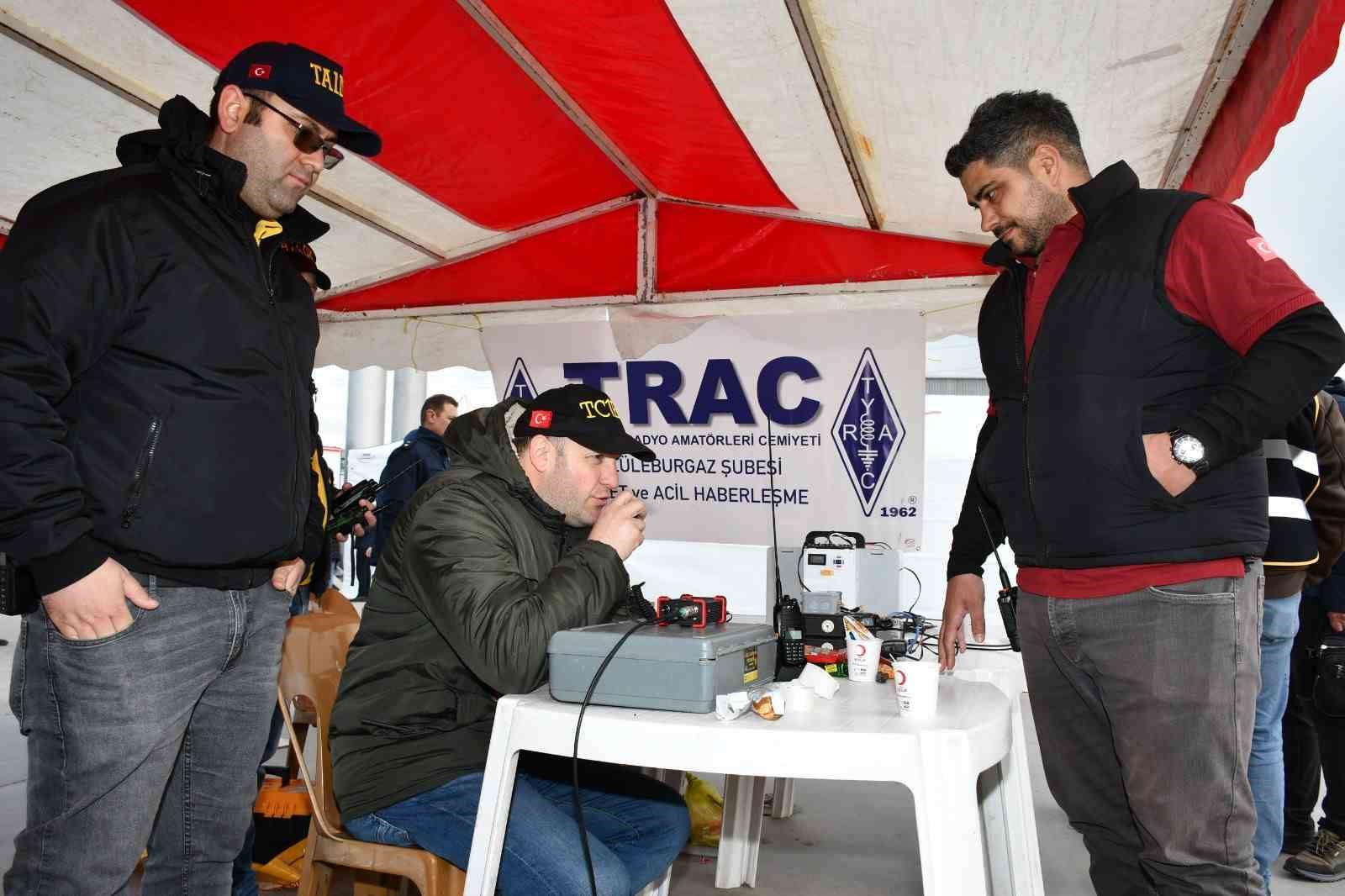 Lüleburgaz’da sel tatbikatı yapıldı
