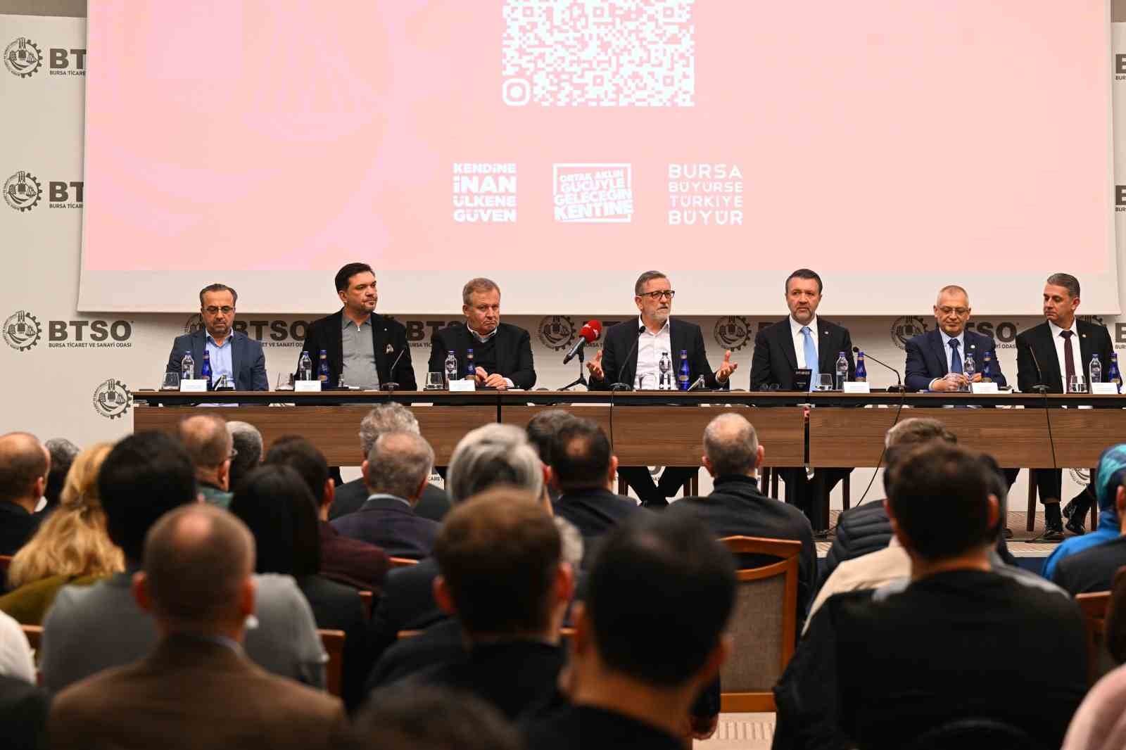 Makine sektör temsilcilerinden BTSO’da dev buluşma
