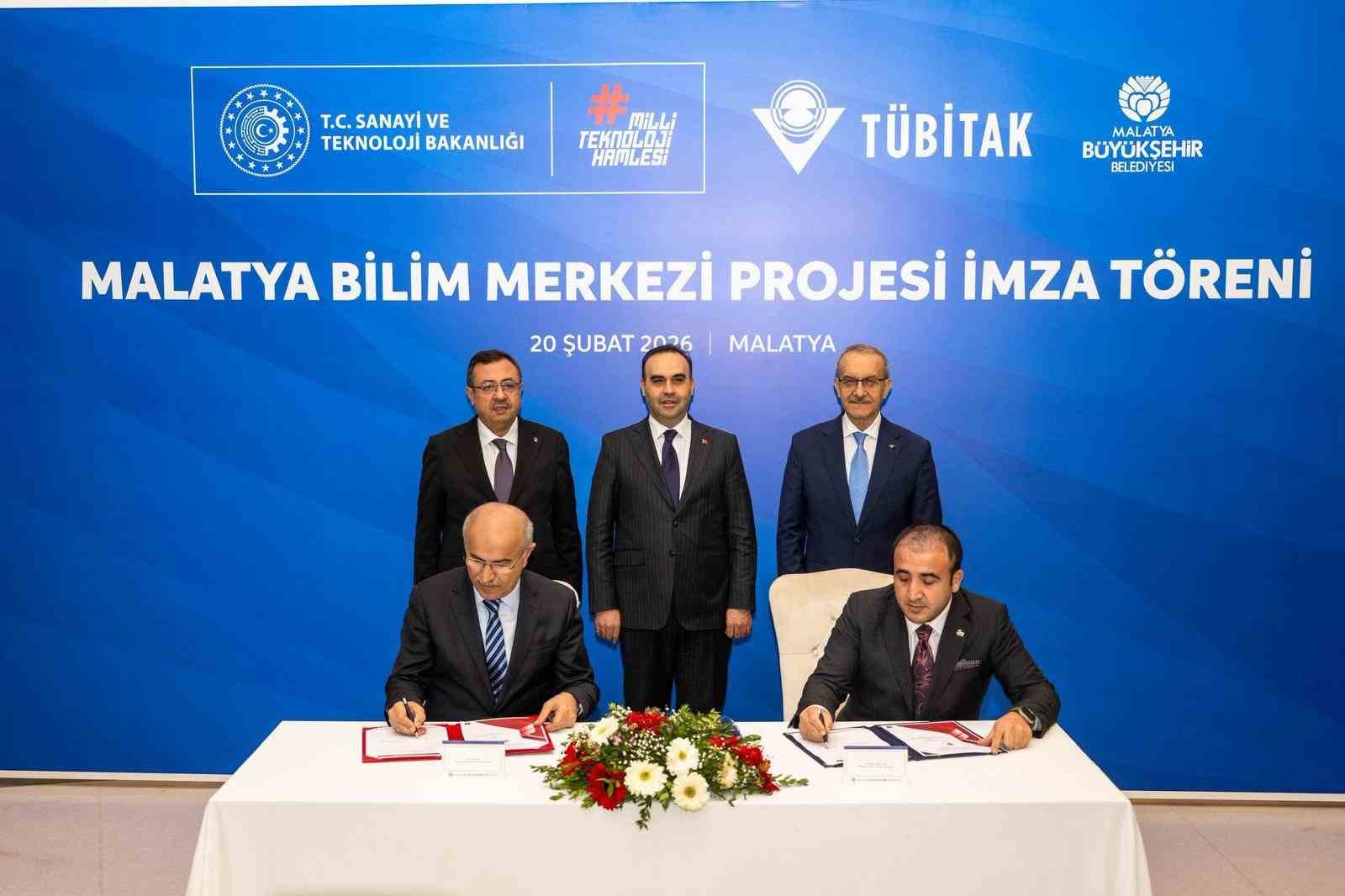 Malatya Bilim Merkezi projesi için imzalar atıldı
