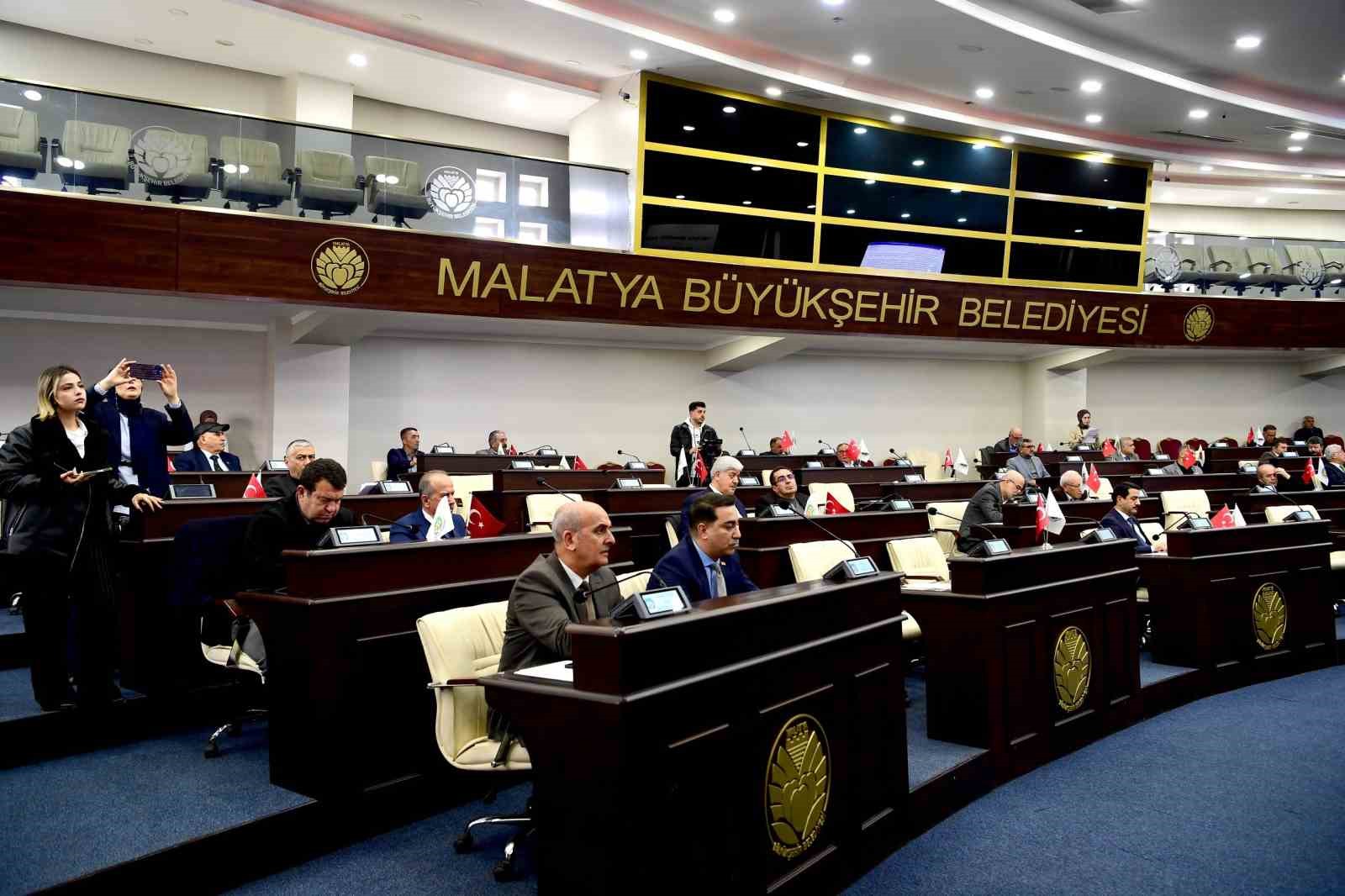 Malatya Büyükşehir Belediye Meclisi Şubat ayı toplantısı yapıldı
