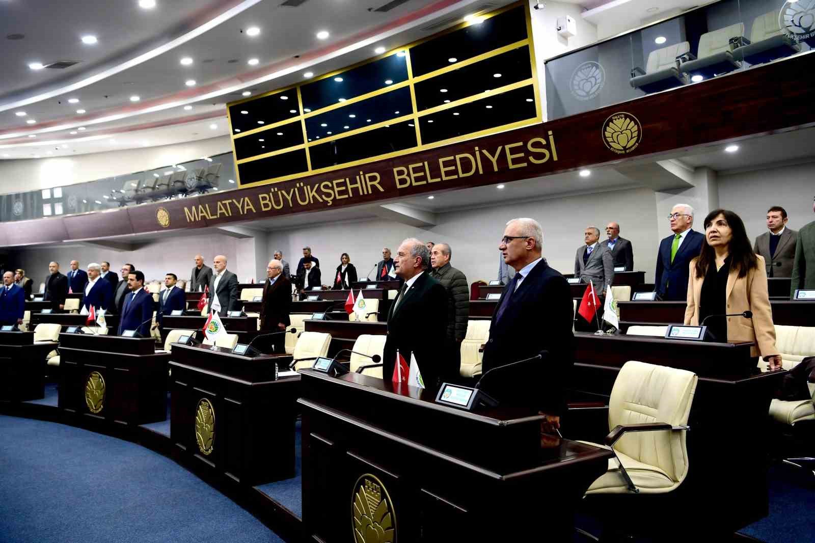 Malatya Büyükşehir Belediye Meclisi Şubat ayı toplantısı yapıldı
