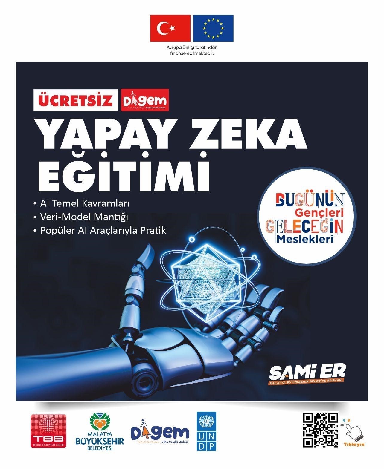 Malatya’da Dijital Gençlik Merkezi’nde kodlama eğitimi
