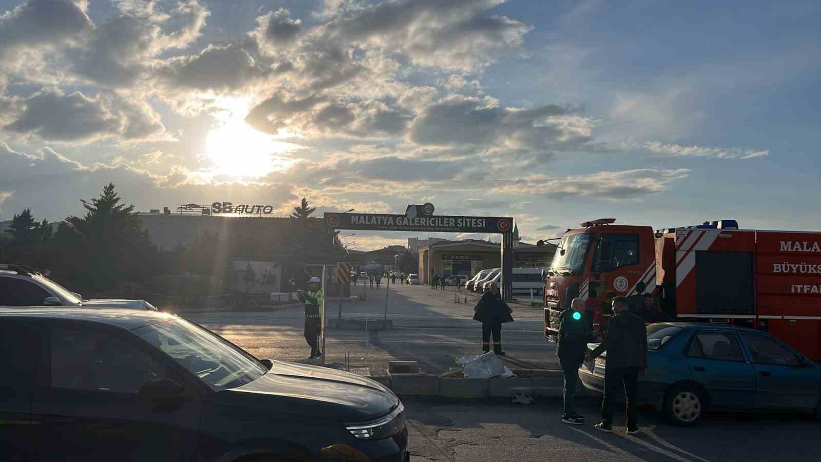Malatya’da iki araç çarpıştı: 1 yaralı
