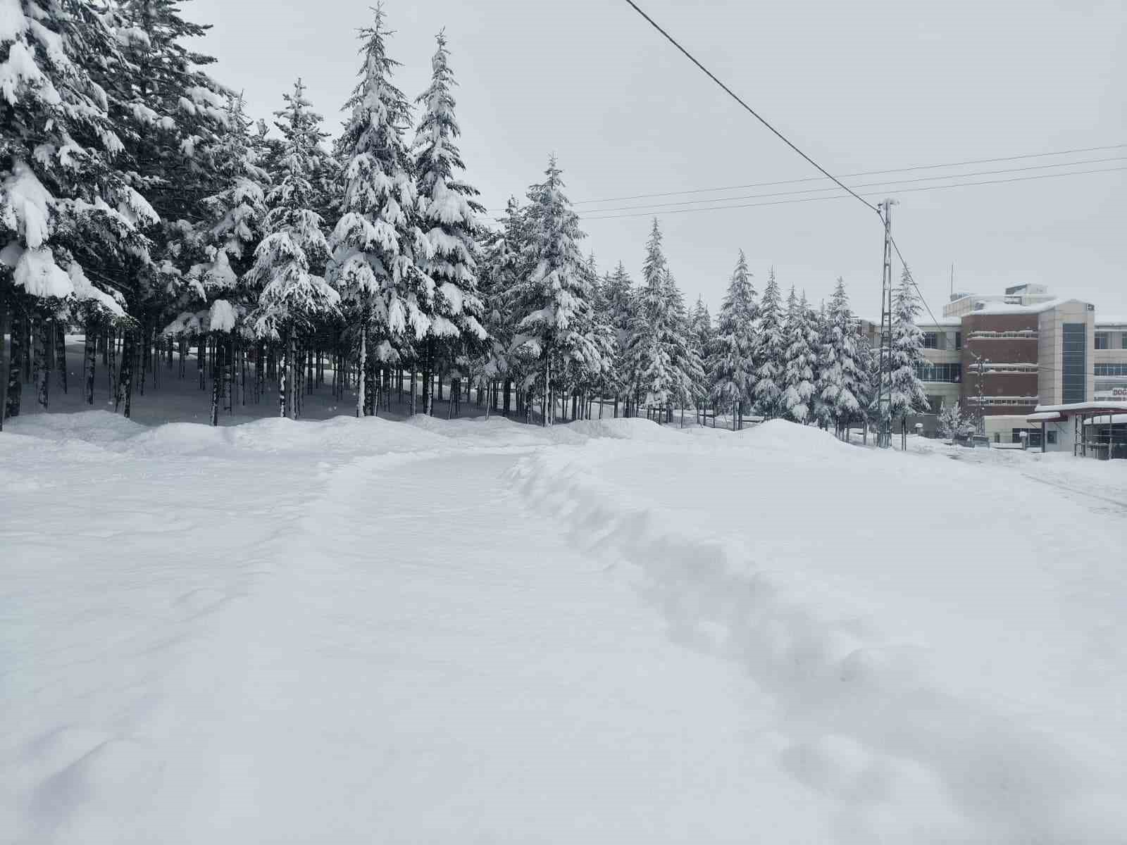 Malatya’da kırsal kesimlerde kar yağışı etkili oluyor
