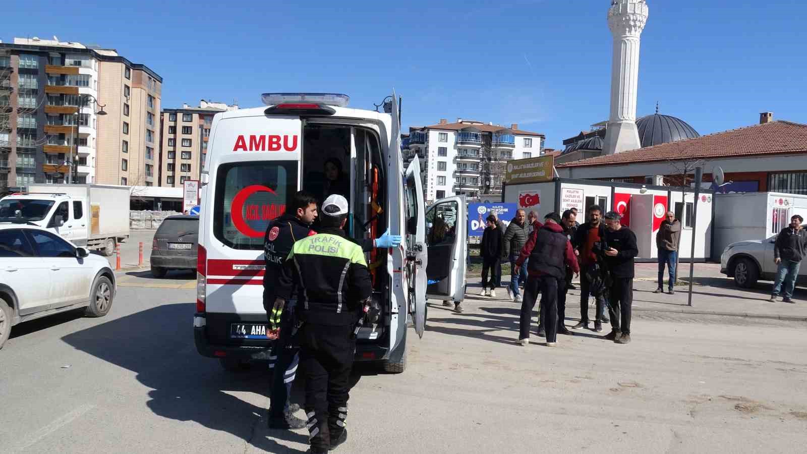 Malatya’da otomobille motosiklet çarpıştı: 1 yaralı
