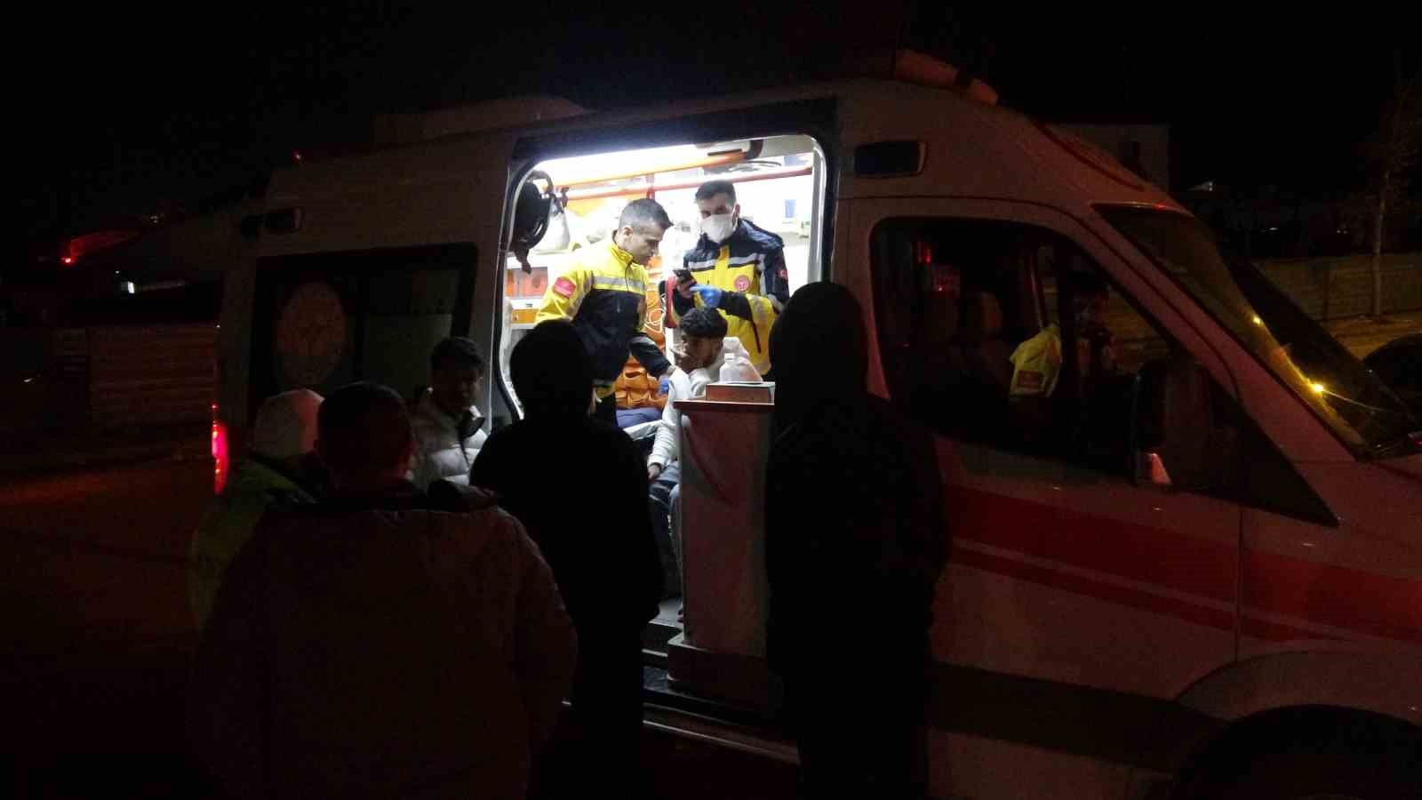 Malatya’da şantiyede korkutan yangın
