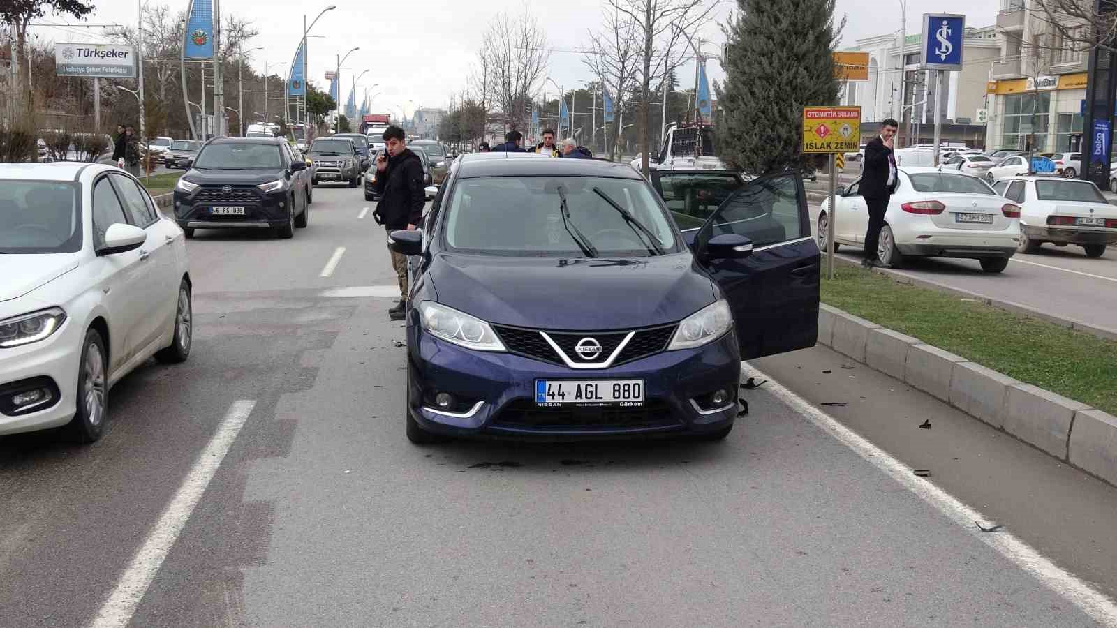 Malatya’da trafik kazası: 1 yaralı
