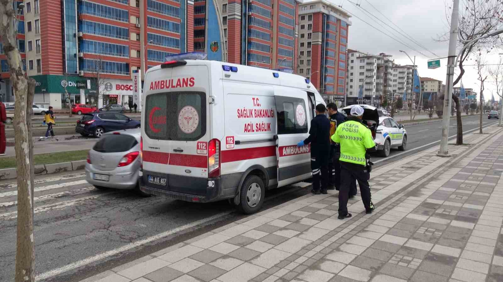 Malatya’da trafik kazası: 1 yaralı
