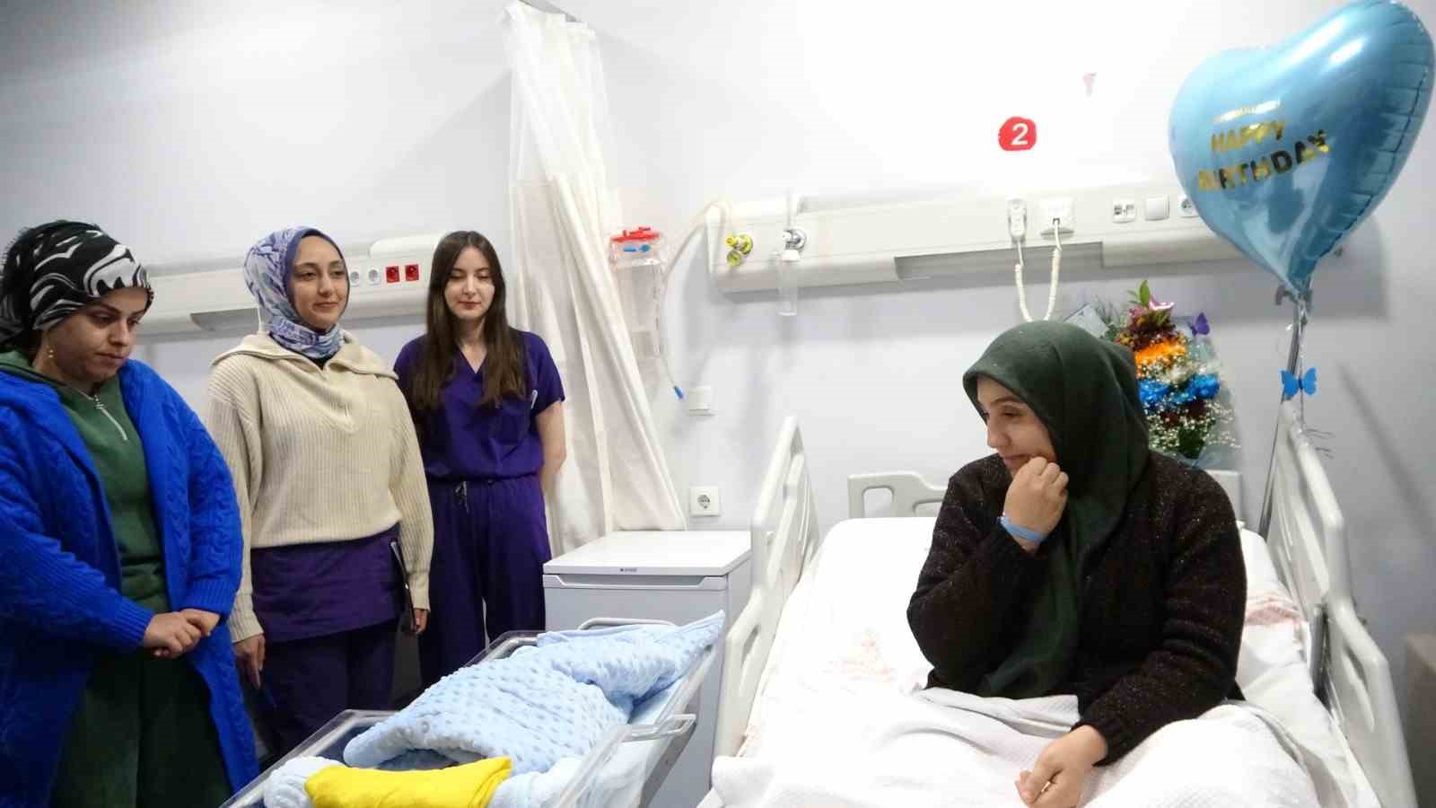 Malatya’da yeni yılın ilk bebeği dünyaya geldi
