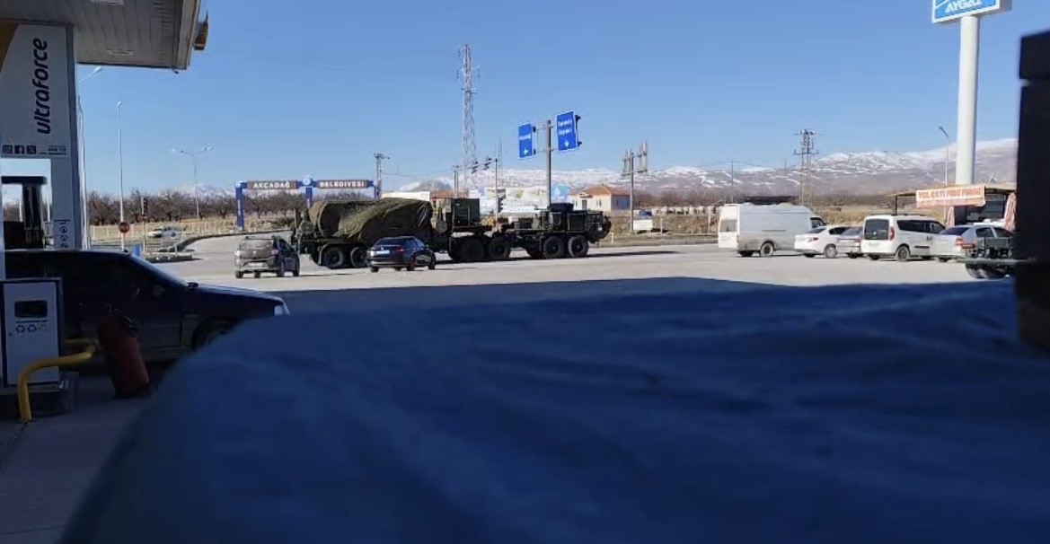 Malatya’ya konuşlandırılacak patriot için sevkiyatlar sürüyor
