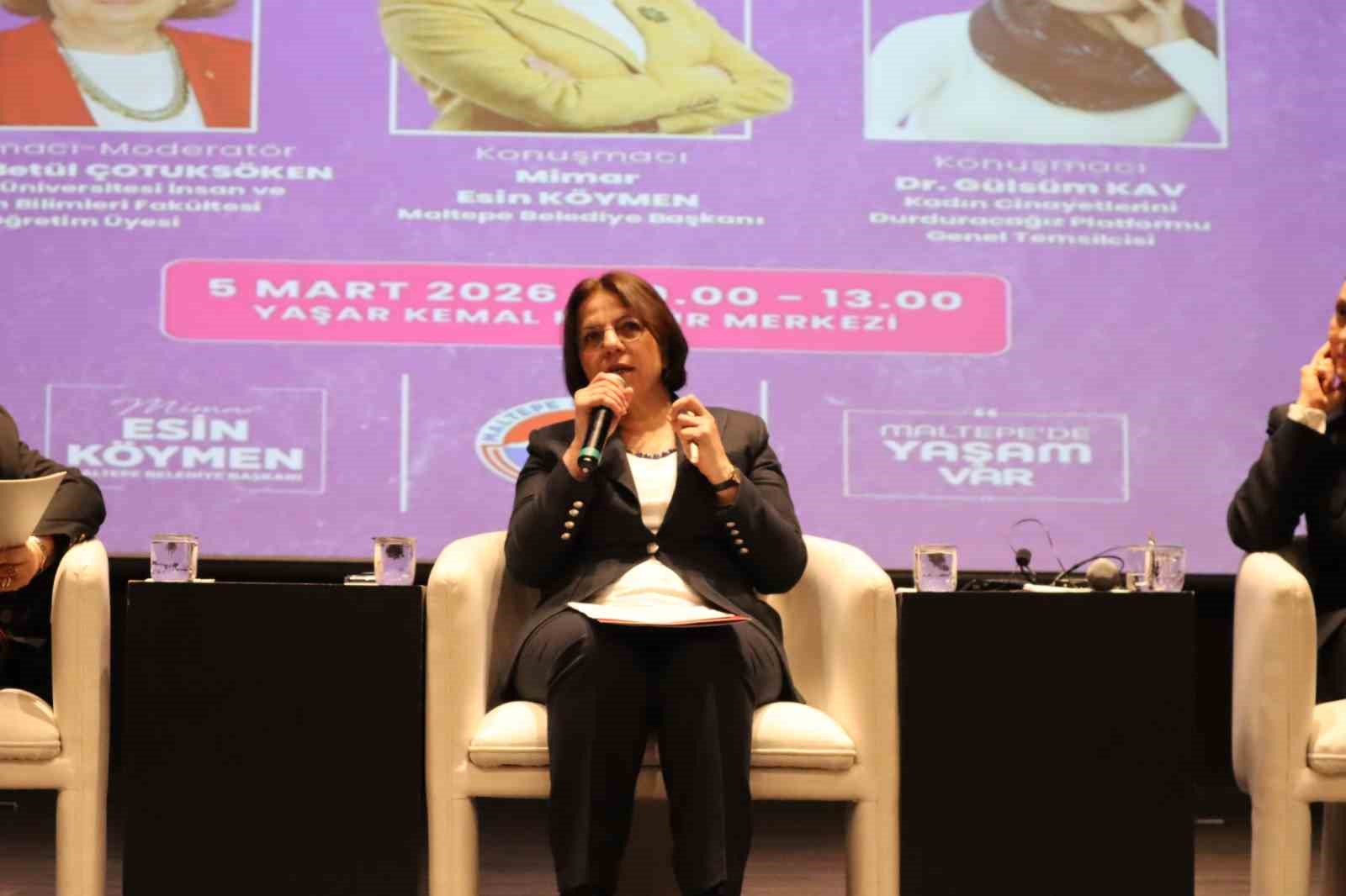 Maltepe’de "Dünya Emekçi Kadınlar Günü" paneli: "Şiddet kadınlarımızın gücünü yenemedi, biz onu yeneceğiz"
