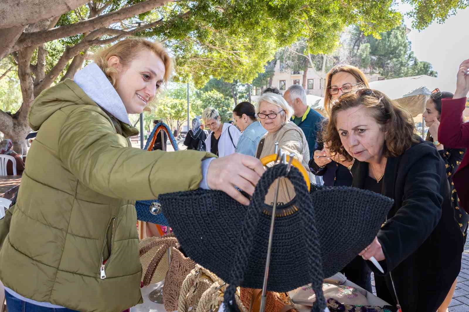 Manavgat’ta kadın emeğine destek büyüyor
