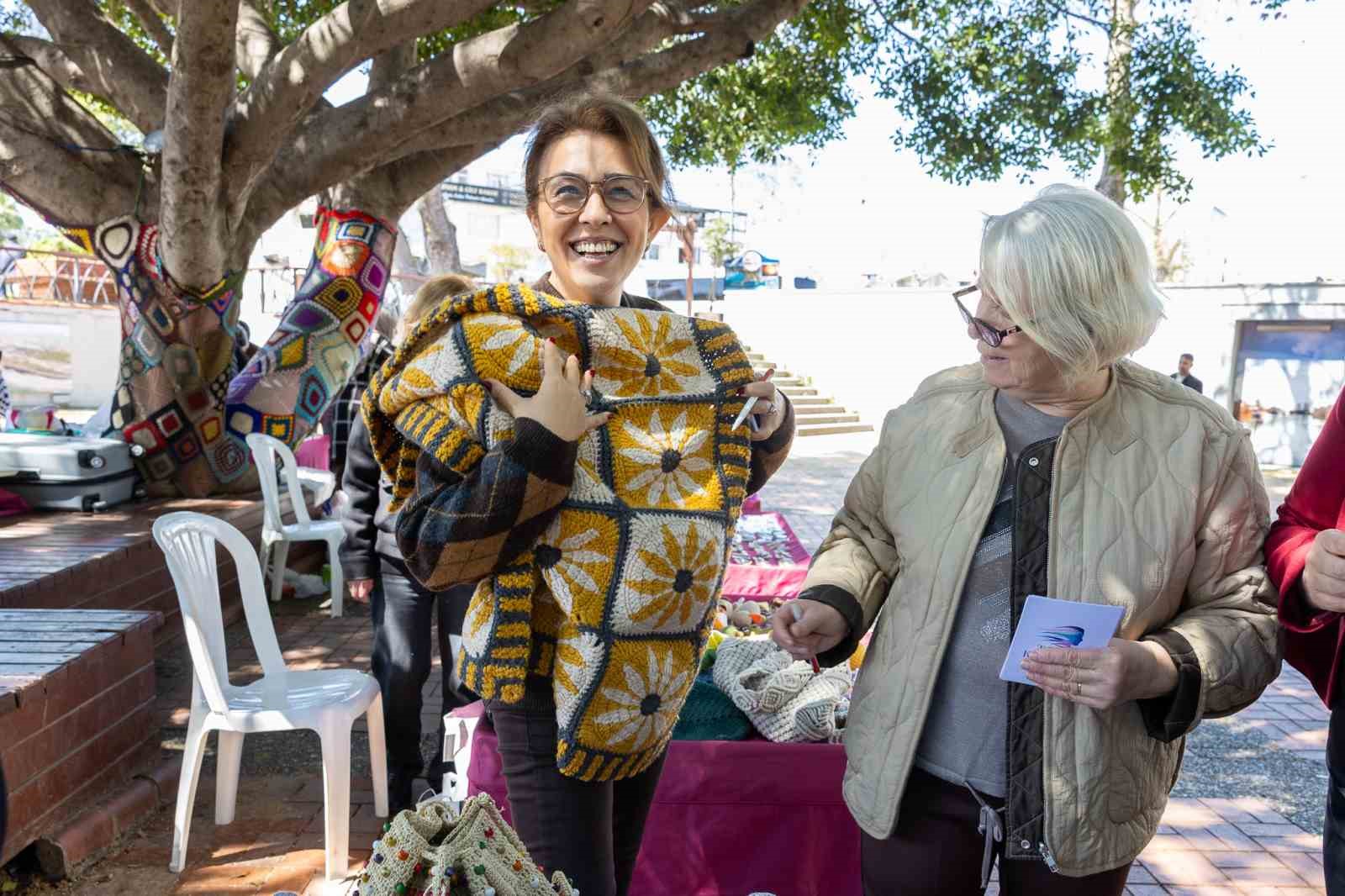 Manavgat’ta kadın emeğine destek büyüyor
