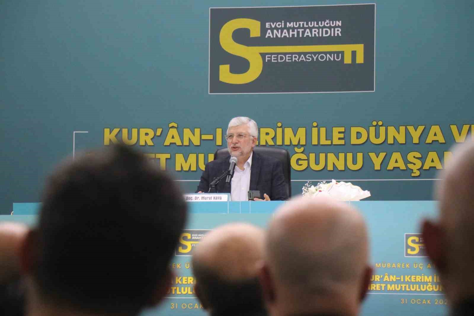 Maneviyat ve bilim aynı kürsüde buluştu
Maneviyat ve bilim aynı kürsüde buluştu