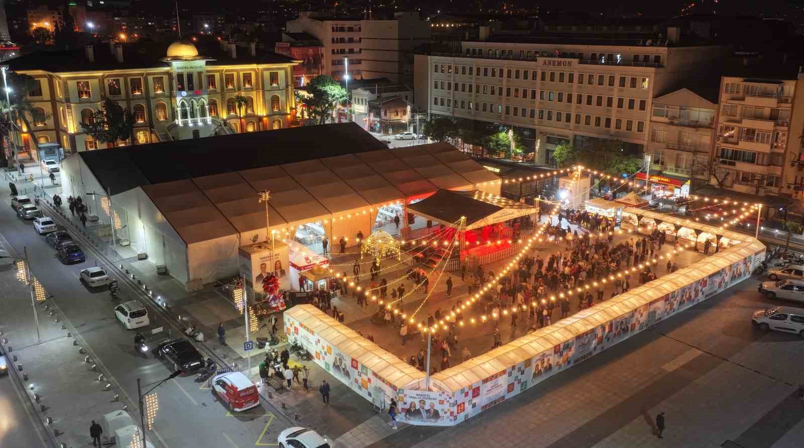 Manisa Büyükşehir Belediyesi 160 bin kişilik iftar sofrası kuracak
