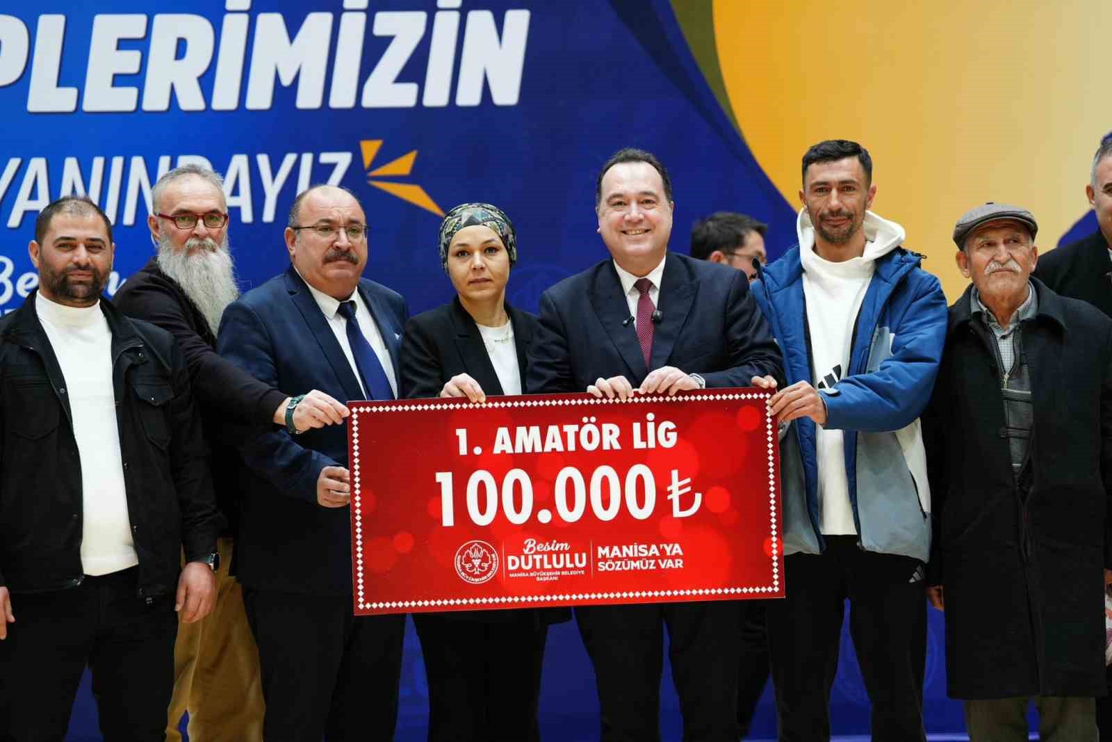 Manisa Büyükşehir Belediyesi’nden 123 kulübe 12.7 milyon TL destek
