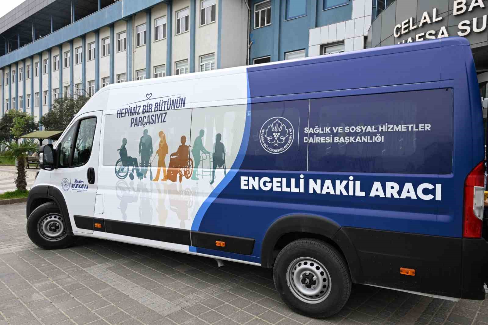 Manisa Büyükşehir Belediyesinden engellilere ücretsiz nakil desteği

