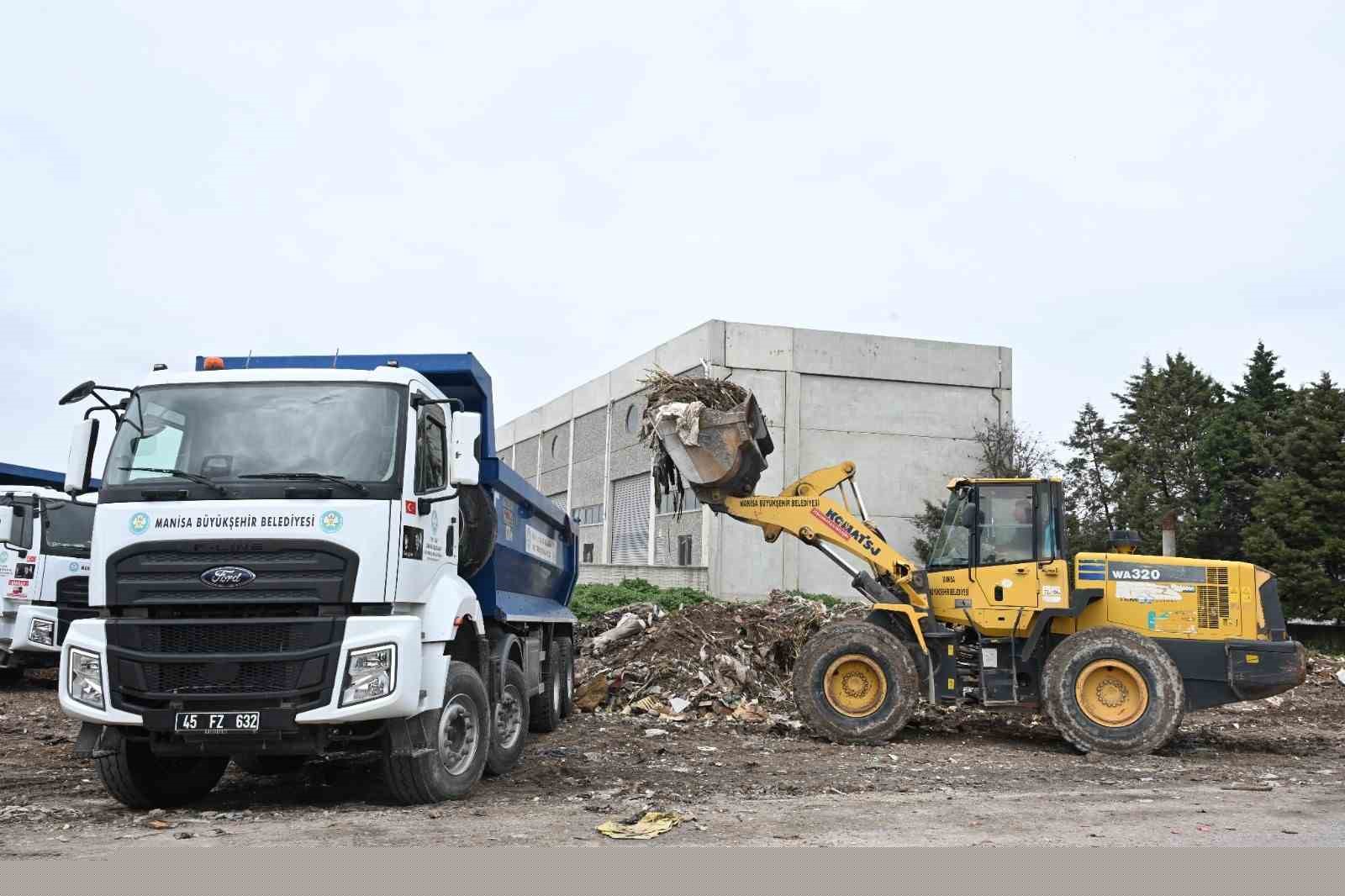 Manisa Büyükşehir’den kaçak atıklara sıfır tolerans
