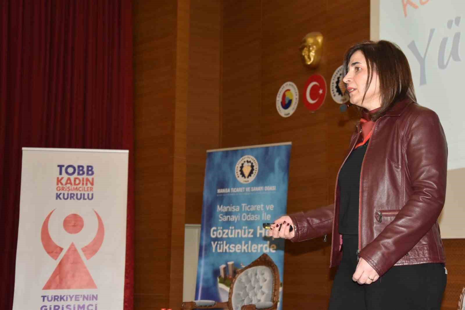 Manisa iş dünyasının kadınları ilham veren söyleşide buluştu
