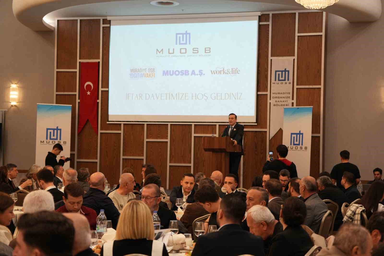 Manisa sanayicisi Muradiye OSB’nin iftarında buluştu
