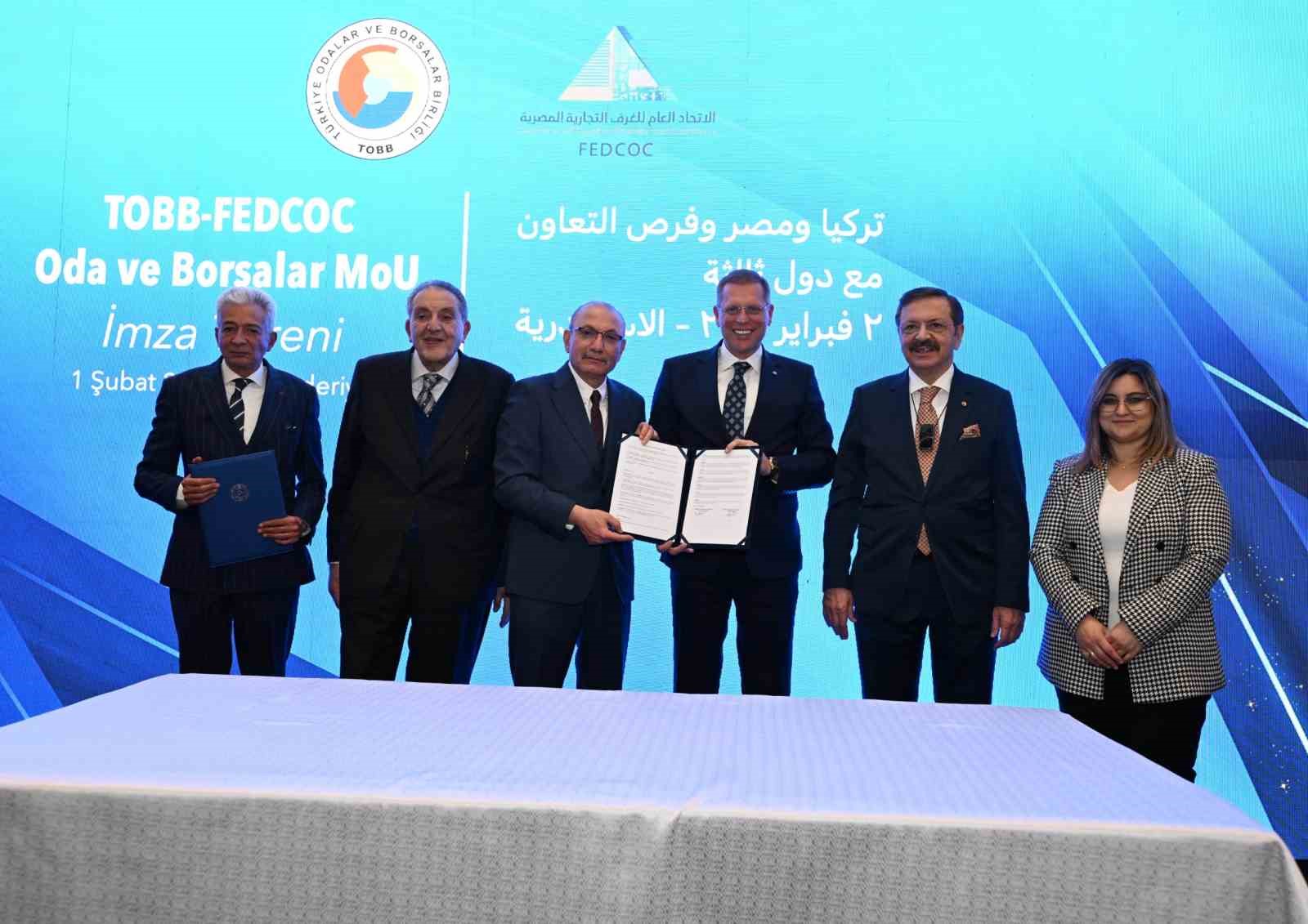 Manisa Ticaret Borsası’ndan Türkiye-Mısır ticaretine güçlü katkı
