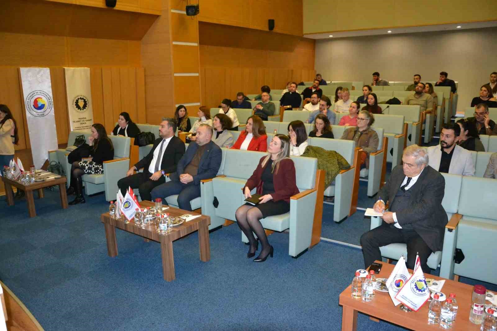 Manisa TSO’da yeşil dönüşümün finansmanı masaya yatırıldı
