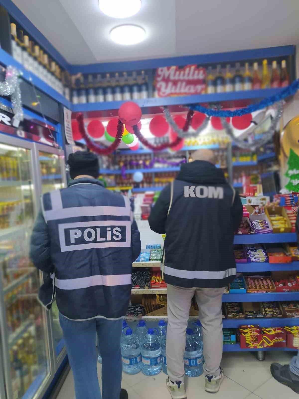 Manisa’da alkol satışı ve sunumuna sıkı denetim
