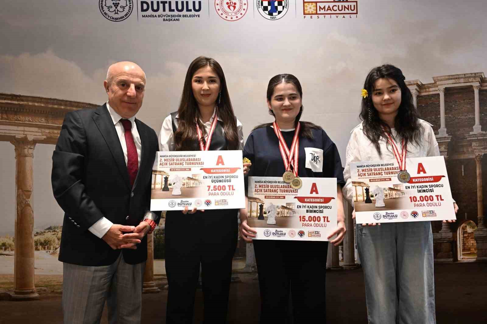 Manisa’da dev turnuvanın şampiyonu Azerbaycanlı Rasulov oldu
