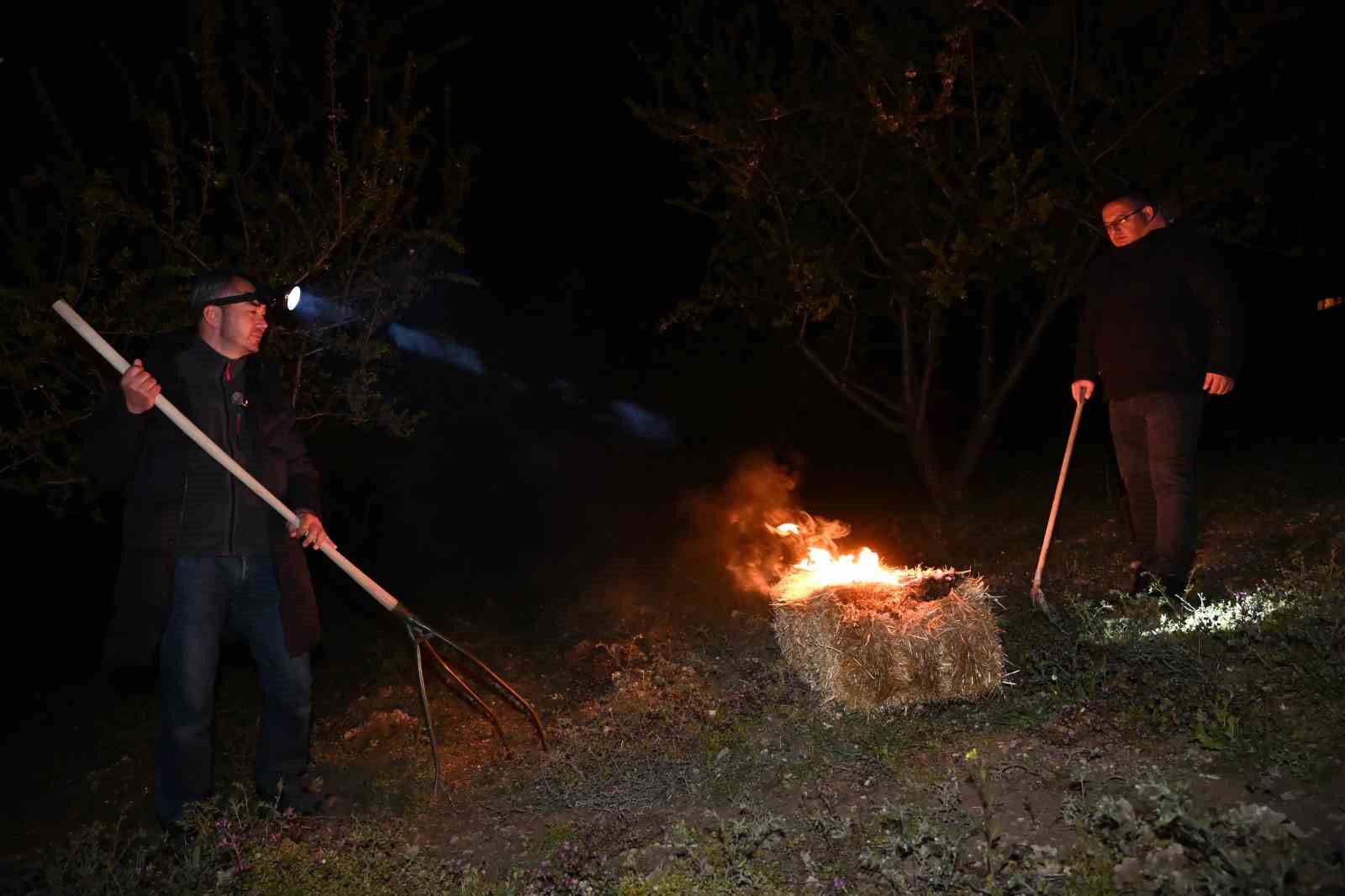 Manisa’da don nöbeti
